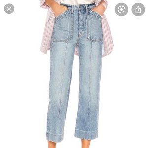 GRLFRND Alexa Cropped Jeans